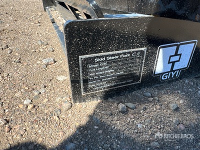 2026 GIYI GY-DHC 59 in Skid Steer Forks (Unused)