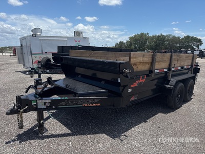2025 Horizon 14 ft T/A Remorque à Benne Utilitaire