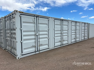 2026 40 ft High Cube Multi-Door Conteneur de stockage