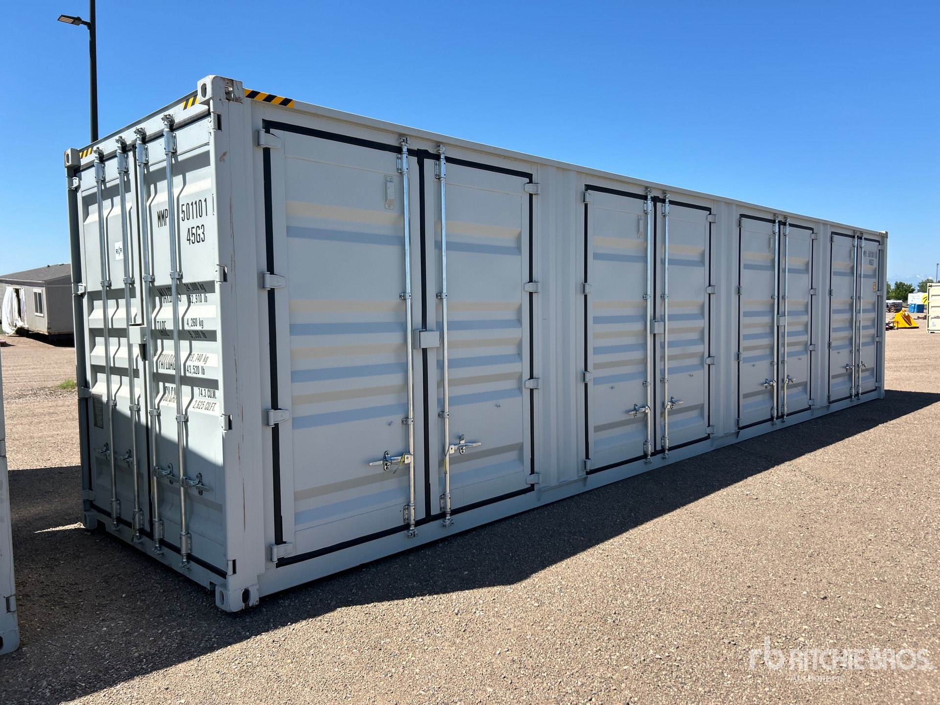 2026 40 ft High Cube Multi-Door Open-Sided Storage Container
