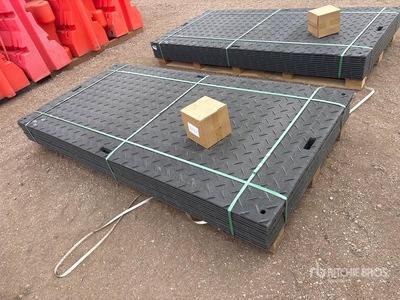 Quantity of (12) 2026 SKLP SK-LJB12 Ground Protection Mats Varios, tienda, almacen, consumidor (Unused)