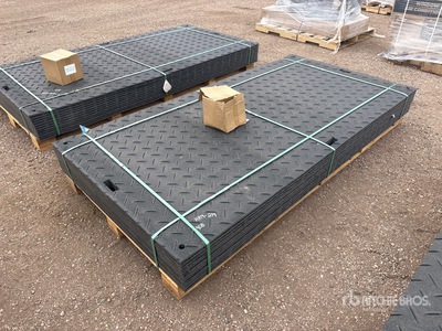 Quantity of (12) 2026 SKLP SK-LJB12 Ground Protection Mats Varios, tienda, almacen, consumidor (Unused)
