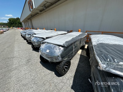 2026 HQ100 White Six-Seater Golf Cart (Unused)