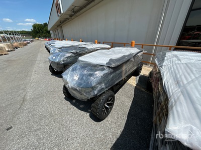 2026 HQ100 White Six-Seater Golf Cart (Unused)