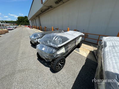 2026 HQ100 White Six-Seater Golf Cart (Unused)