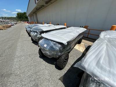 2026 HQ100 White Six-Seater Golf Cart (Unused)