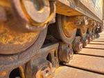 Undercarriage with Right Track Rollers