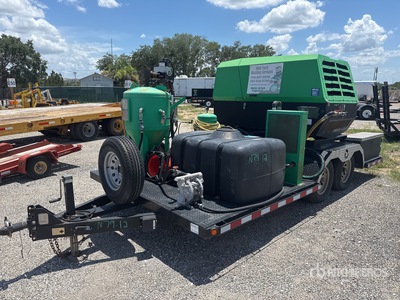 2022 T/A Sand Blasting Trailer Varios remolque