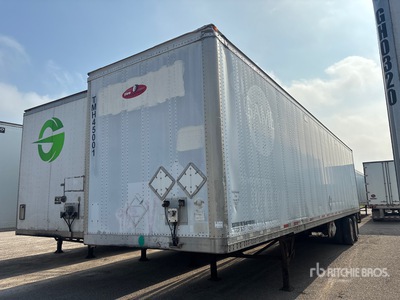 2003 Wabash 45 ft x 102 in T/A Van Trailer