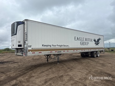 2020 CIMC 53 ft x 102 in T/A Multi -Temp Refrigerated Trailer