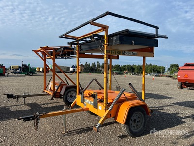 2019 Solar Tech Silent Messenger III Solar لوحة اشارات