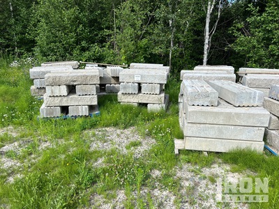 Quantity of (10) Pallets of Split-faced wall stone
