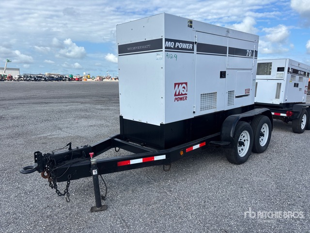 2014 Multiquip DCA70SSJU4i 56 kW Mobile Generator Set