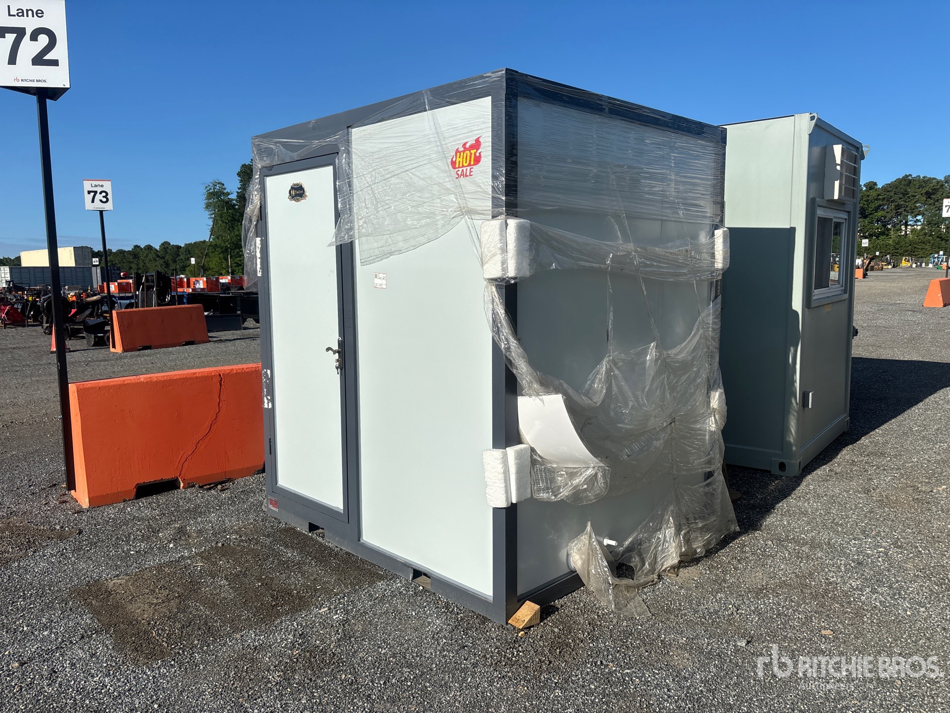 2026 SDLMT 6 ft x 6 ft 1 Person Portable Toilet (Unused)