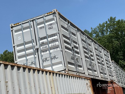 2026 40 ft High Cube Multi-Door Conteneur de stockage