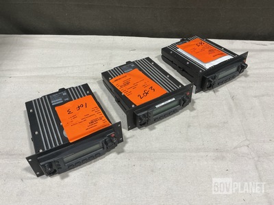 (3) Motorola APX7500 Radio Transmitters