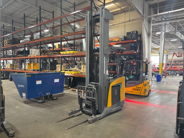 2018 Jungheinrich ETR335D 3500 lb Electric Forklift