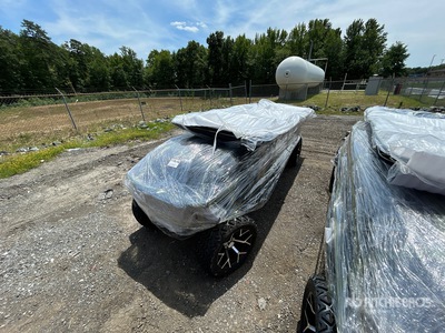 2026 HQ100 White Six-Seater Golf Cart (Unused)