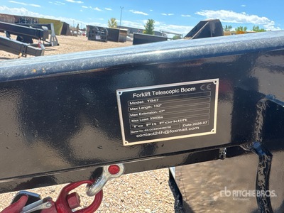 2026 GIYI GY-TB47 132 in 3300 lb Forklift Extendable Boom (Unused)