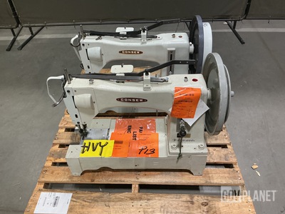 (2) Consew 733R-4 Industrial Sewing Machines