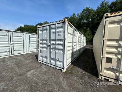 2026 40 ft High Cube Multi-Door Conteneur de stockage