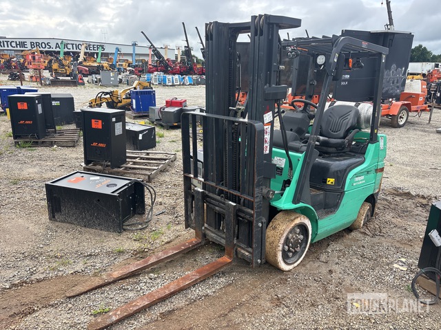 2021 Mitsubishi FGC25N 4750 lb Cushion Tire Forklift