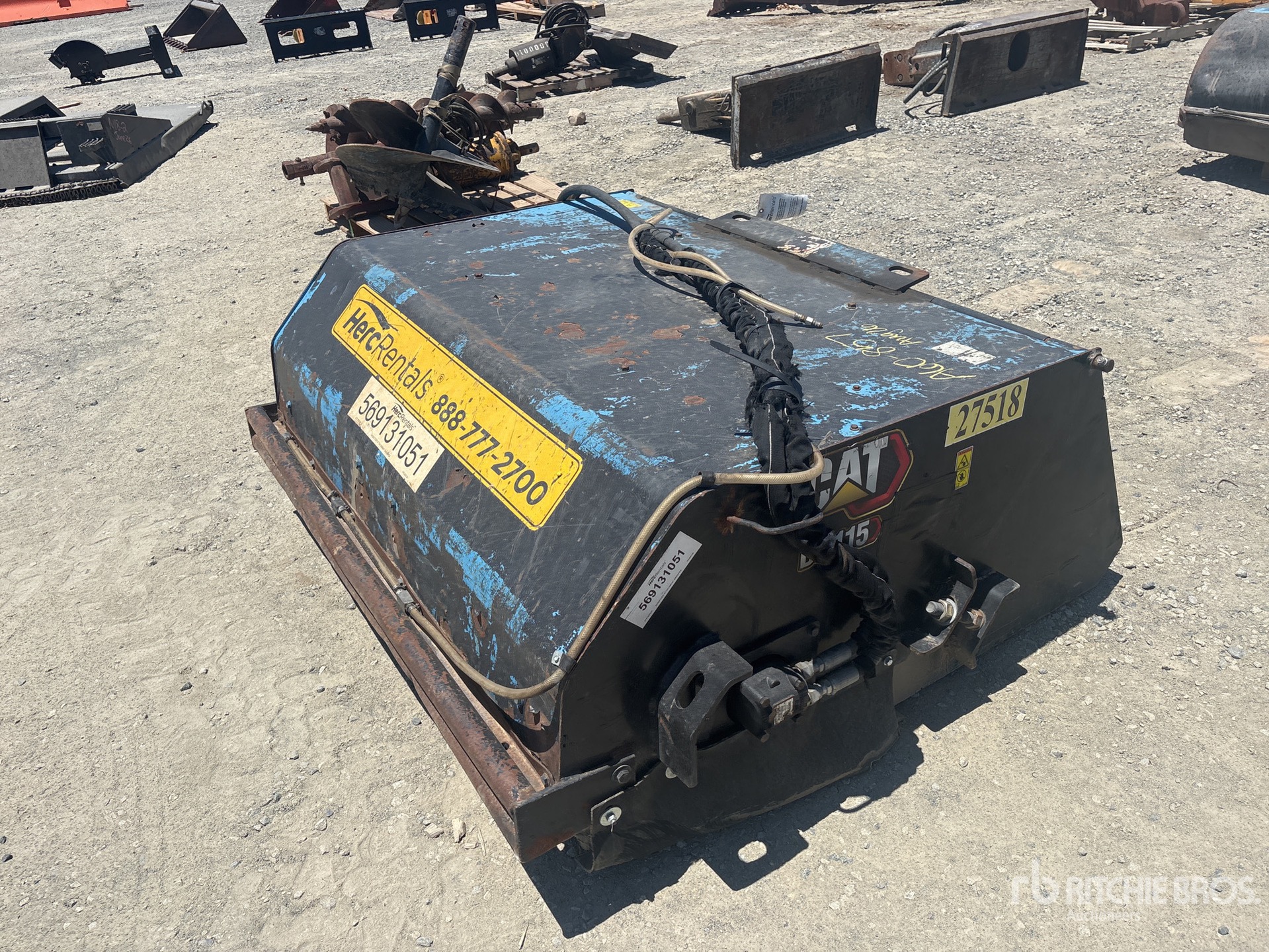 2023 Cat BU115 64 in Skid Steer Sweeper