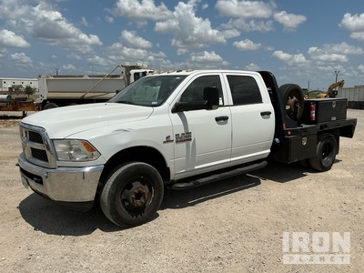 2016 Dodge Ram 3500B 4x2 Crew Cab شاحنة مسطحة