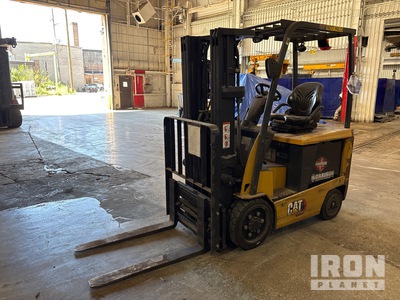2021 Cat EC25LN2 4400 lb Electric Forklift