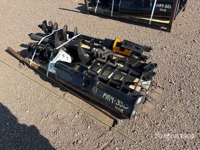 Quantity of (8) 2026 Future Mini Excavator Attachments Varios, accesorio para excavadora (Unused)