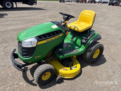 John Deere E130 Ride-On Lawn Mower