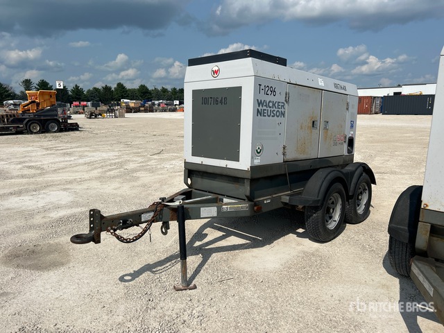 2013 Wacker Neuson G-50 38 kW Mobile Generator Set