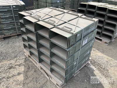 (20) Ammo Cans - For 120mm Cartridges