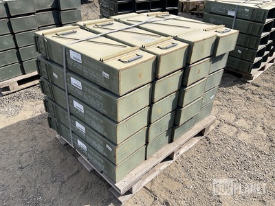 (20) Ammo Cans - For 120mm Cartridges