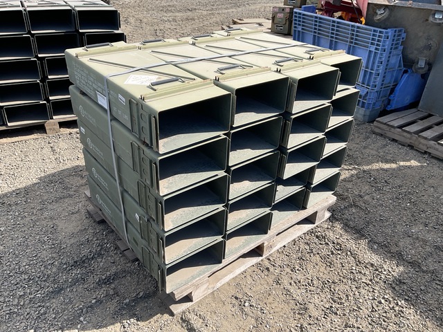 (20) Ammo Cans - For 120mm Cartridges