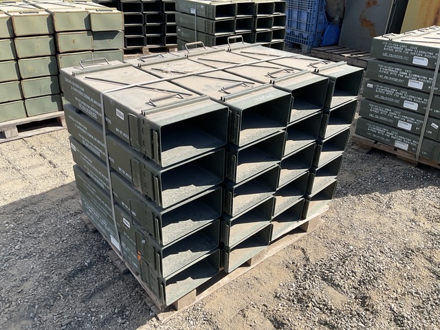 (20) Ammo Cans - For 120mm Cartridges