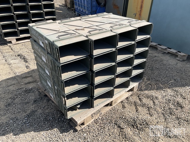 (20) Ammo Cans - For 120mm Cartridges