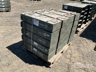 (20) Ammo Cans - For 120mm Cartridges