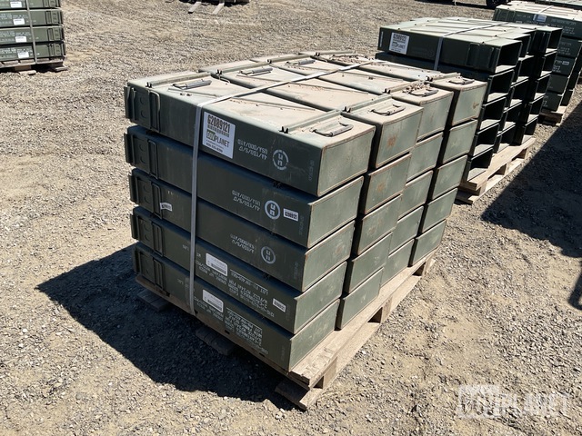 (20) Ammo Cans - For 120mm Cartridges
