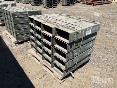 (20) Ammo Cans - For 120mm Cartridges