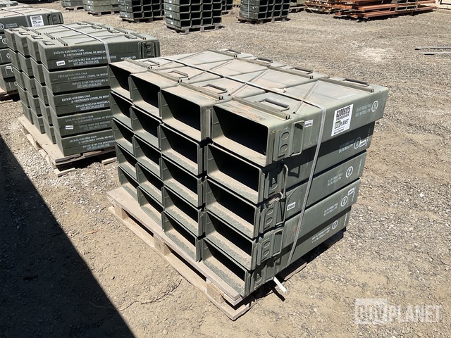 (20) Ammo Cans - For 120mm Cartridges