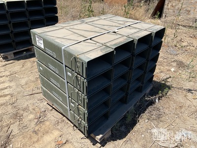 (20) Ammo Cans - For 120mm Cartridges