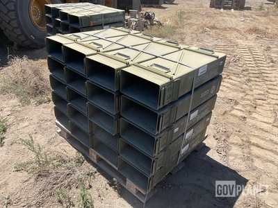 (20) Ammo Cans - For 120mm Cartridges