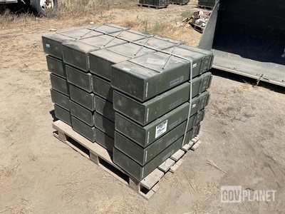 (20) Ammo Cans - For 120mm Cartridges