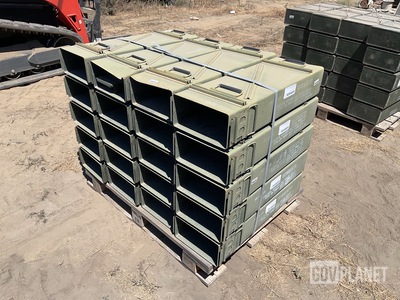 (20) Ammo Cans - For 120mm Cartridges