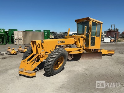John Deere 570A Motor Grader