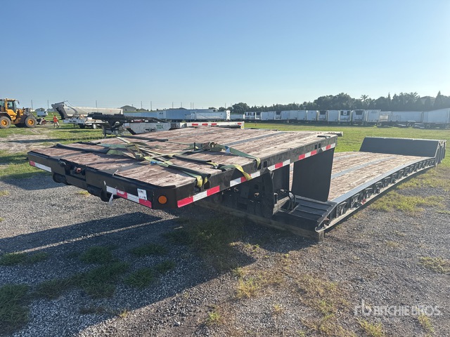 2005 Kalyn Siebert T/A Removable Gooseneck Lowboy Trailer