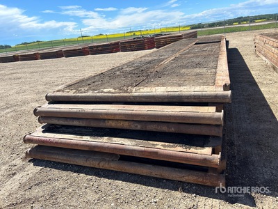 Quantity of (5) 8 ft x 40 ft Rig Esteras