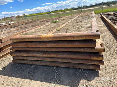 Quantity of (6) 8 ft x 40 ft Rig Mats