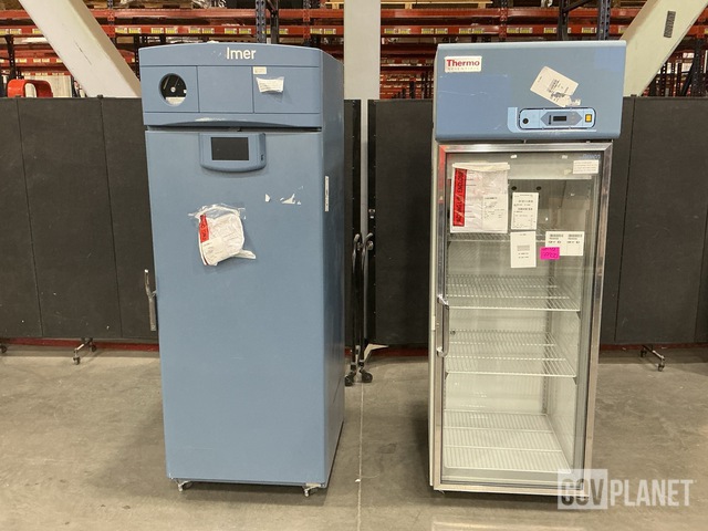 (1) Thermo Scientific Refrigerator &/or Freezer & (1) Helmer Plasma Freezer